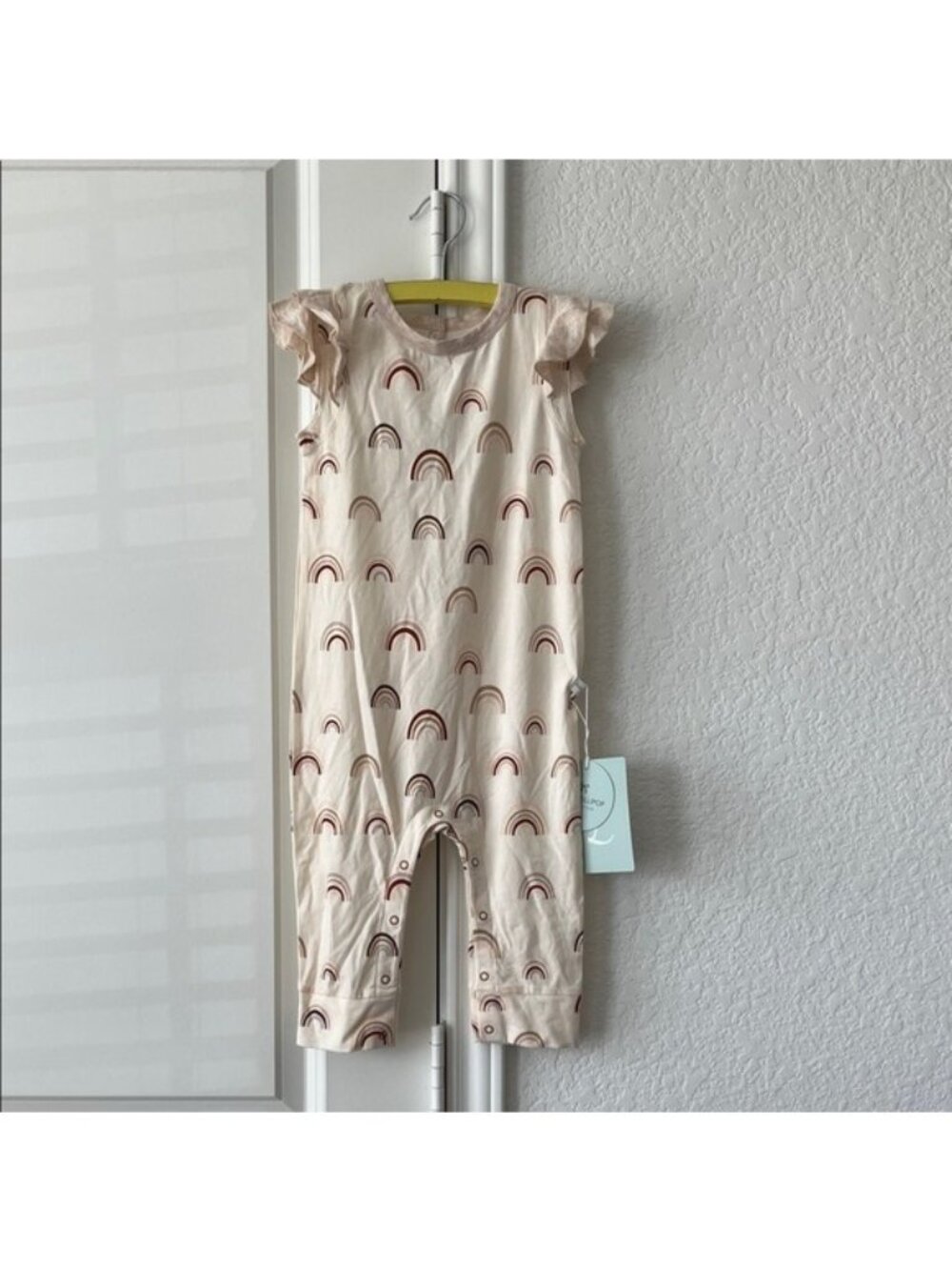 LouLou Lollipop Girls Romper Canyon Rainbow